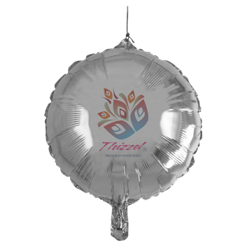 Artistic Leaves Logo Balloon