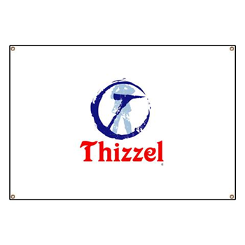THIZZEL Trademark Banner