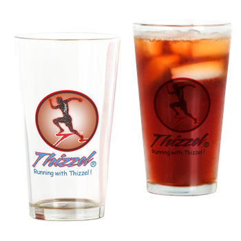 Runner Logo Drinking Glass