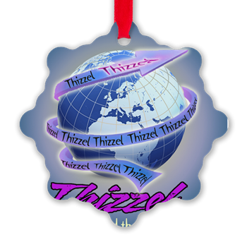 Thizzel Globe Ornament