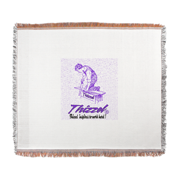 Thizzel Work Woven Blanket