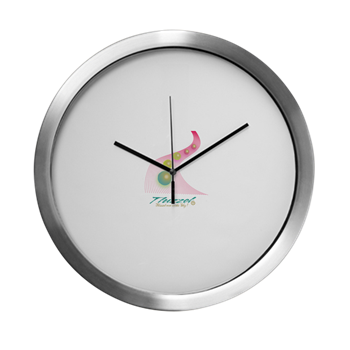 Progressing Vector Logo Modern Wall Clock