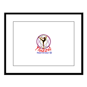 Thizzel Dancing Large Framed Print