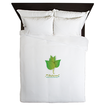 Growing Vector Logo Queen Duvet