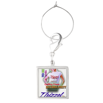 I feel Cheer for Thizzel Wine Charms