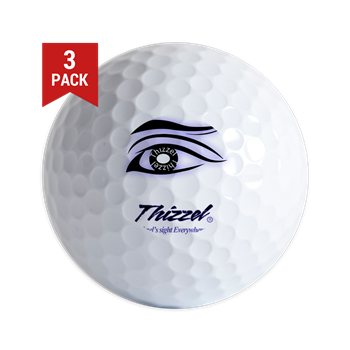 Thizzel Sight Logo Golf Ball