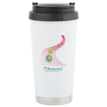 Progressing Vector Logo Travel Mug