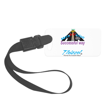 Thizzel Successful Logo Luggage Tag