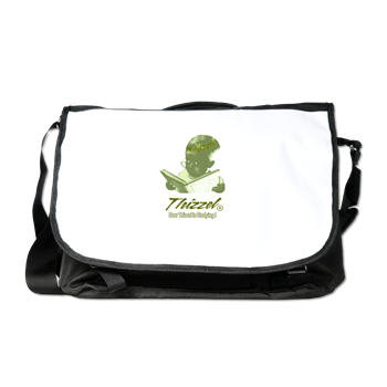 Thizzel Study Logo Messenger Bag