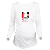 Thizzel Creativity Logo Long Sleeve Maternity T-Shirt