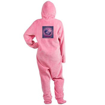 Thizzel Globe Footed Pajamas