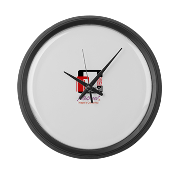 Thizzel Creativity Logo Large Wall Clock