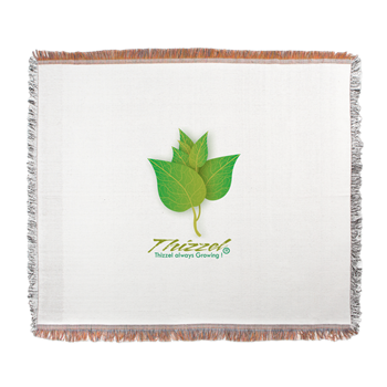 Growing Vector Logo Woven Blanket