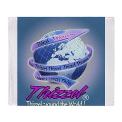 Thizzel Globe Throw Blanket