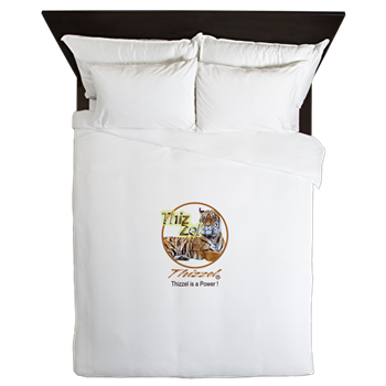 Power Logo Queen Duvet