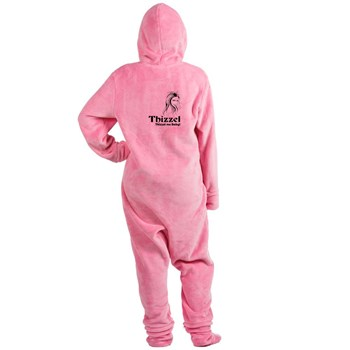 Thizzel Lady Footed Pajamas