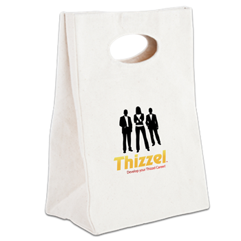 Thizzel Career Canvas Lunch Tote