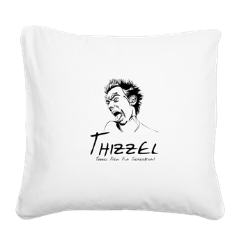 Thizzel Madness Square Canvas Pillow