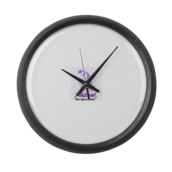 Thizzel Work Large Wall Clock