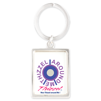 Around Me Vector Logo Keychains