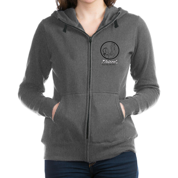 Mom Baby Logo Zip Hoodie