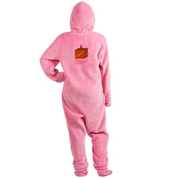 Funny Logo Footed Pajamas