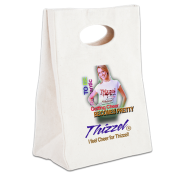 I feel Cheer for Thizzel Canvas Lunch Tote