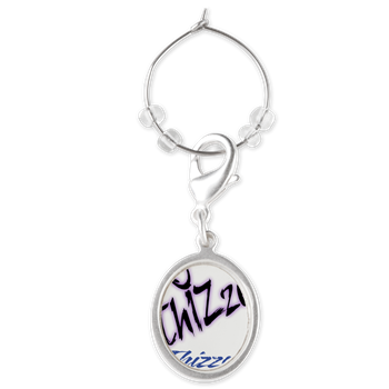 Text Effect Logo Wine Charms