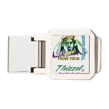 Thizzel Nice Goods Logo Money Clip