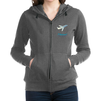 Travel Vector Logo Zip Hoodie