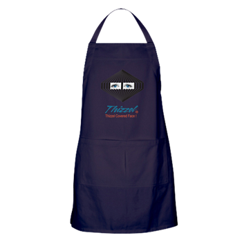 Thizzel Face Logo Apron (dark)