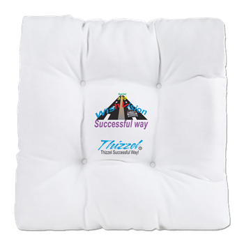 Thizzel Successful Logo Tufted Chair Cushion