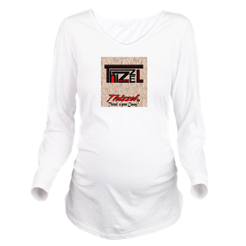 Thizzel Class Long Sleeve Maternity T-Shirt