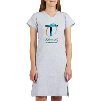 Thizzel Encompass Logo Women's Nightshirt