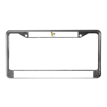 Live Tex Tree Vector Logo License Plate Frame