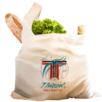 Have a Thizzel Art Reusable Shopping Bag