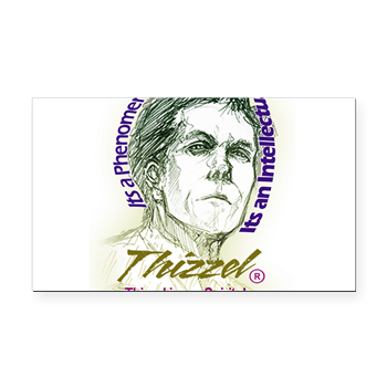 Thizzel is my Spirits Rectangle Car Magnet