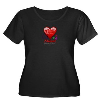 Valentine Logo Plus Size T-Shirt