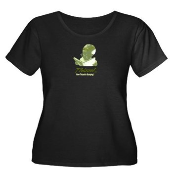 Thizzel Study Logo Plus Size T-Shirt