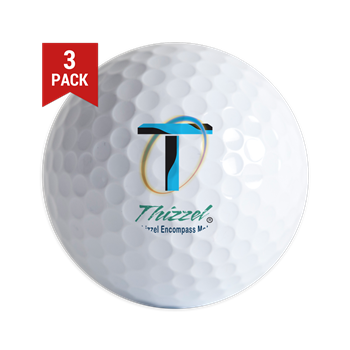 Thizzel Encompass Logo Golf Ball