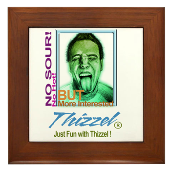 Just Fun with Thizzel Framed Tile