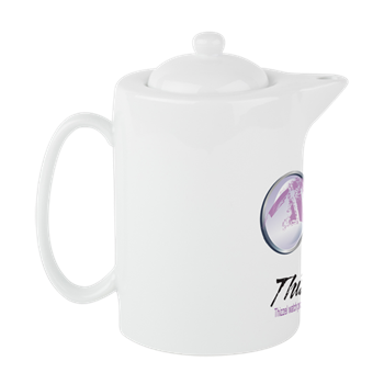 Magnifier Logo Teapot