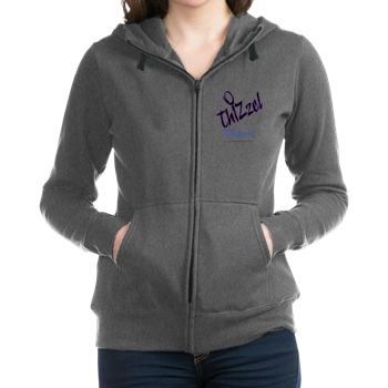 Text effect Logo Zip Hoodie