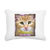 Jokes Logo Rectangular Canvas Pillow