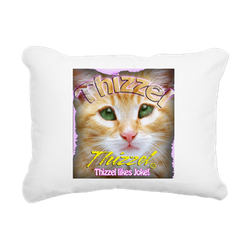 Jokes Logo Rectangular Canvas Pillow