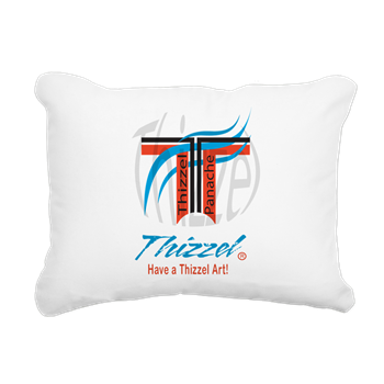 Have a Thizzel Art Rectangular Canvas Pillow