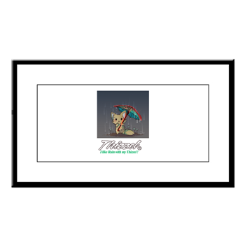 Rainy Logo Small Framed Print