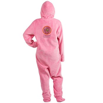 Discover Earth Logo Footed Pajamas