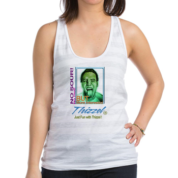 Just Fun with Thizzel Racerback Tank Top