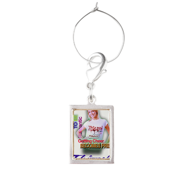 I feel Cheer for Thizzel Wine Charms